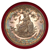 【SOLD】ドイツ 1803年 銀メダル ハンブルク市誕生1000年記念 PCGS SP64