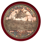 【SOLD】ドイツ 1803年 銀メダル ハンブルク市誕生1000年記念 PCGS SP64