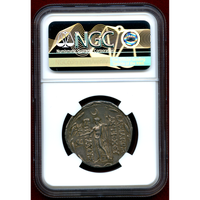 【SOLD】セレウコス朝シリア BC121-96 テトラドラクマ 銀貨 アンティオコス8世 AU★