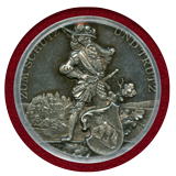 スイス 射撃祭 1891年 銀メダル ブルクドルフ PCGS SP63