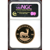 南アフリカ 2008年 クルーガーランド金貨 プルーフ NGC PF70UC