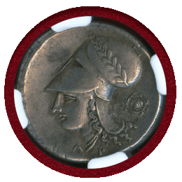 古代ギリシャ コリンティア コリント 紀元前4世紀頃 ステーター 銀貨 ペガサス NGC Ch XF