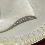 【SOLD】イギリス 1880年 ロイヤルソサエティ 銀メダルマットプルーフ ビクトリア/ニュートン