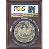 ドイツ 1929年E ワイマール共和国 マイセン 5マルク 銀貨 PCGS PR64DCAM