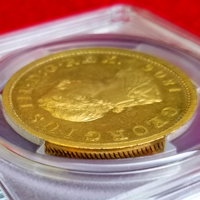イギリス 1806年 ペニー 銅貨 ギルト ジョージ3世 PCGS PR63