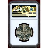 【SOLD】イギリス 1887 2シリング 銀貨 ジュビリーヘッド NGC PF63+UC