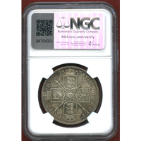 イギリス 1887年 4シリング銀貨 ヴィクトリア ジュビリーヘッド NGC MS64