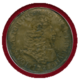 【SOLD】イタリア リヴォルノ 1723年 トレロ 銀貨 ジャン・ガストーネ NGC MS63