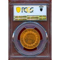 【SOLD】フランス 1904A 50フラン 金貨 エンジェル PCGS MS63