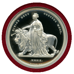【SOLD】イギリス 2019年 5ポンド 銀貨 ウナとライオン NGC PF69UC