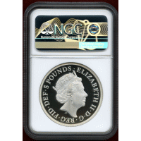 【SOLD】イギリス 2019年 5ポンド 銀貨 ウナとライオン NGC PF69UC