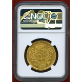 【SOLD】ブラジル 1789R 6400レイス 金貨 マリア1世 NGC MS61