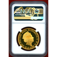 イギリス 2020年 100ポンド 金貨 デヴィッド・ボウイ NGC PF70UC FR