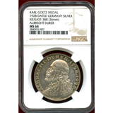 ドイツ 1928年 アルブレヒト・デューラー没後400周年記念銀メダル NGC MS64