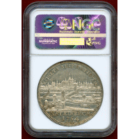 【SOLD】ドイツ レーゲンスブルク 1754ICB ターラー 銀貨 都市景観 NGC MS62
