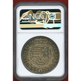 【SOLD】神聖ローマ帝国 オーストリア 1665年 ターラー 銀貨 ジークムント大公 MS64