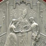 【SOLD】オーストリア 1854年 銀メダル フランツ・ヨーゼフ1世 ご成婚記念銀メダル