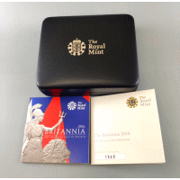 【SOLD】イギリス 2016年 2ポンド 銀貨 ブリタニア NGC PF70UC ER