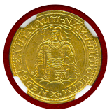 チェコスロバキア 1926年 ダカット 金貨 聖ヴァーツラフ NGC MS64