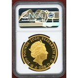 イギリス 2020年 200ポンド(2oz) 金貨 スリーグレイセス NGC PF69UC FR