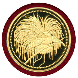 【SOLD】パプアニューギニア 2020年 500キナ 金貨 極楽鳥 PCGS PR70DCAM