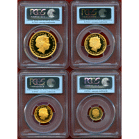 イギリス 2012年 金貨 ブリタニア 4枚セット PCGS PR70DCAM FS