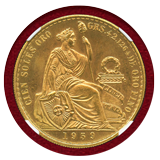 ペルー 1959年 100ソル 金貨 女神座像 NGC MS66