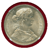 ドイツ フランクフルト 1861年 2ターラー 銀貨 フランコニア NGC MS64