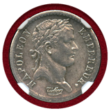 フランス 1812(FLAG) 1/2フラン 銀貨 ナポレオン1世 NGC MS61