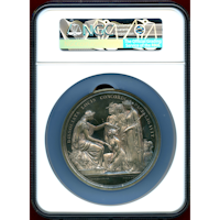 【SOLD】イギリス 1851年 銀メダル ロンドン万国博覧会記念 NGC MS63