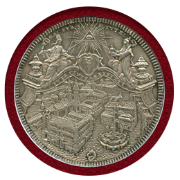ドイツ アイヒシュテット 1781KR 都市景観 ターラー 銀貨 NGC MS63