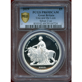 【SOLD】イギリス 2019年 5ポンド 銀貨 ウナとライオン PCGS PR69DCAM