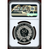 【SOLD】スイス 現代射撃祭 2020年 50フラン 銀貨 ルツェルン NGC PF68UC