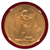 【SOLD】フランス 1911A 100フラン金貨 エンジェル立像 NGC MS63