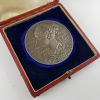 【SOLD】イギリス 1897年 ヴィクトリア女王 Diamond Jubilee 銀メダル