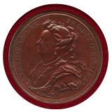 【SOLD】イギリス 1703年 アン女王 銅メダル マールバラ公爵 NGC MS63BN