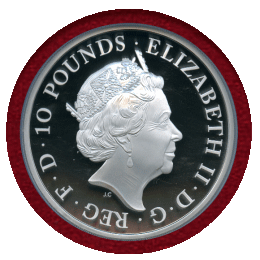イギリス 2018年 10ポンド(5oz) 銀貨 王室四世代 NGC PF69UC ER
