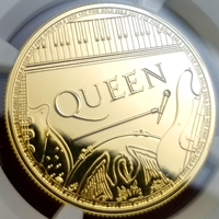 イギリス 2020年 100ポンド 金貨 QUEEN NGC MS66