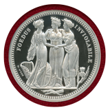 イギリス 2020年 5ポンド(2oz) 銀貨 スリーグレイセス PF69UC FDI