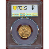 イギリス 1958年 ソブリン 金貨 エリザベス2世 PCGS MS65