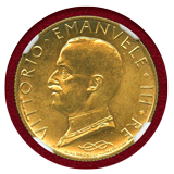 イタリア 1932R(X) 100リレ 金貨 船首に立つ女神 NGC MS64