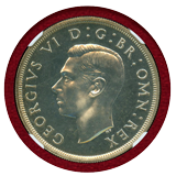 【SOLD】イギリス 1937年 クラウン 銀貨 ジョージ6世 NGC PF65