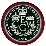 イギリス 2018年 10ポンド(5oz) 銀貨 王室四世代 NGC PF69UC ER