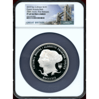 【SOLD】イギリス 2019年 ￡10 銀貨 ヴィクトリア生誕200年 NGC PF69UC FR