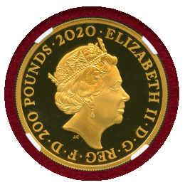 イギリス 2020年 ￡200 金貨 Shaken Not Stirred 007 PF70UC