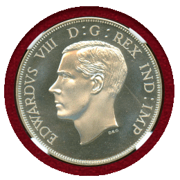 カナダ (1937) $1 2枚セット ファンタジー エドワード8世 NGC PF68UC-68RD