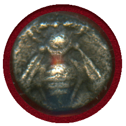 イオニア エフェソス 紀元前550-500年 1/24ステーター 銀貨 蜂 NGC XF