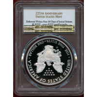 アメリカ 2017W $1 銀貨 シルバーイーグル PCGS PR70DCAM FS