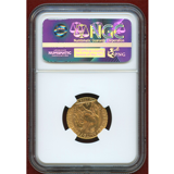 フランス 1908年 20フラン 金貨 ルースター NGC MS65