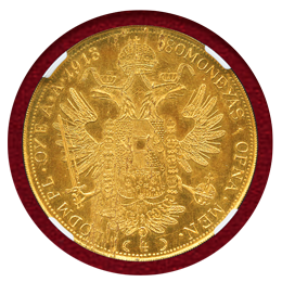 【SOLD】エジプト (1913) 4ダカット金メダル クレオパトラ NGC MS62